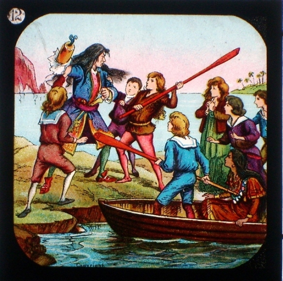 magic lantern slide